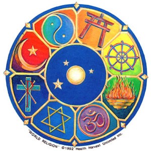 The wheel of World Religions.